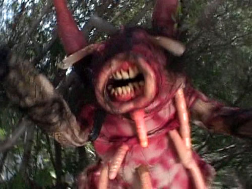 Ugly Monster fucks babe in all holes