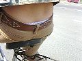 BICYCLING - EXPOSED PANTY