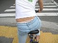 BICYCLING - EXPOSED PANTY