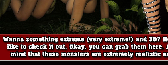3D monster porn