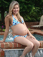 pregnant naked