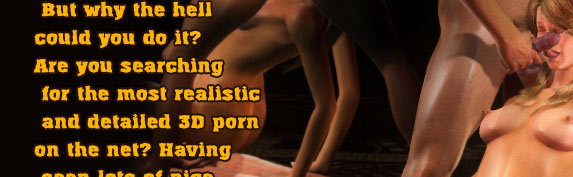 Mind-bowing 3D sex