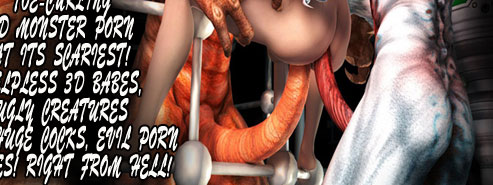 Extreme monster 3D sex